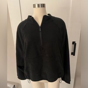 Black Old Navy Half Zip